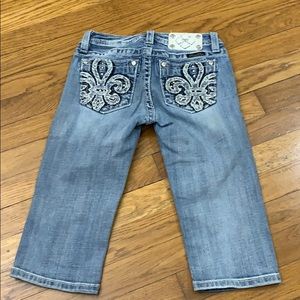 Girls Miss Me Capris